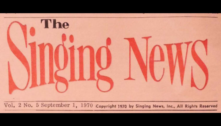 Singing News – September 1970